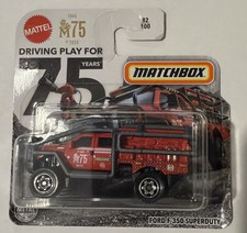 Matchbox Ford F-350 Superduty 2020 Driving Play For 75 Years - Kombiversand