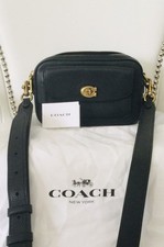 Coach Solf Pebble Leder Camera bag Crossbody! Wie Neu!