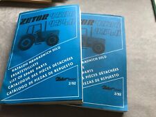 Zetor Ersatzteilliste 9520 9540 1992