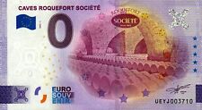 Null Euro Schein - 0 Euro - Frankreich - Caves Roquefort Societe 2022-1