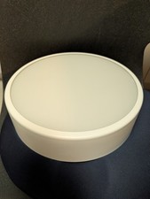 Glas Deckenleuchte mit Metall