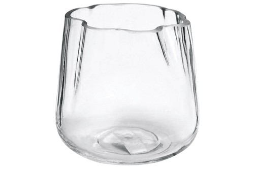 Teelichthalter wavy rose - wavy,