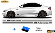Seitenstreifen Aufkleber passend für BMW 2er (F22 & F23) M-Performance 50002