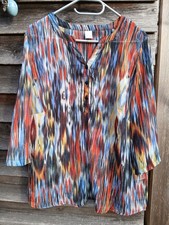 Chiffon Bluse Tunika Gr. 50