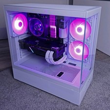 GAMING PC | AMD RYZEN 5 | RTX 5060TI | 32GB RGB DDR5 RAM | 1TB SSD | WLAN WEIß