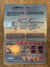 Safety Card UVT aero Bombardier CRJ-200 50 Seats