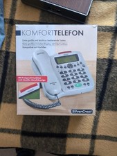 Telefon Komforttelefon Silver Crest -  neuwertig, Seniorentelefon