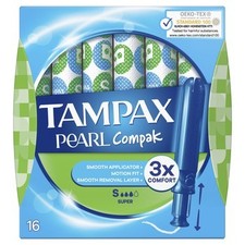 Tampax Pearl Compak Super