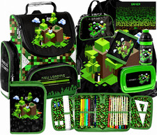 Minecraft schulranzen set - minecraft,