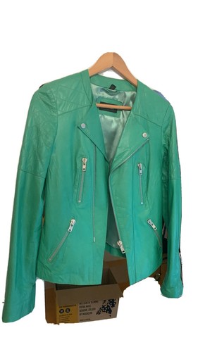 Leder jacke made - made, italy