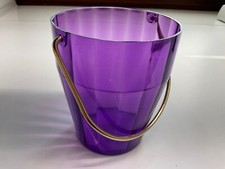 DDR Eimer mit goldfarbenen Henkel Nostalgie