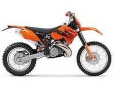 KTM 250 EXC Racing Reparatur /