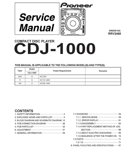 Service manual anleitung - manual-anleitung, für