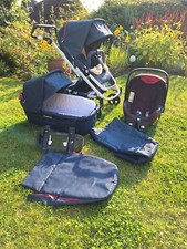 BRITAX Römer Go Next Kombi-Kinderwagen mit umfangreichem Zubehör