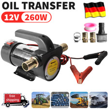 Dieselpumpe Ölabsaugpumpe 12V 260W Heizölpumpe Kraftstoffpumpe Selbstansaugend
