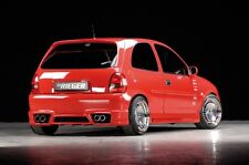 Rieger Heckstoßstange Schürze passend für Opel Corsa B / NEU / RIEGER-Tuning