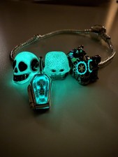 Halloween Armband Charms Style Pandora Leuchteffekt Silber 925 Größe 18