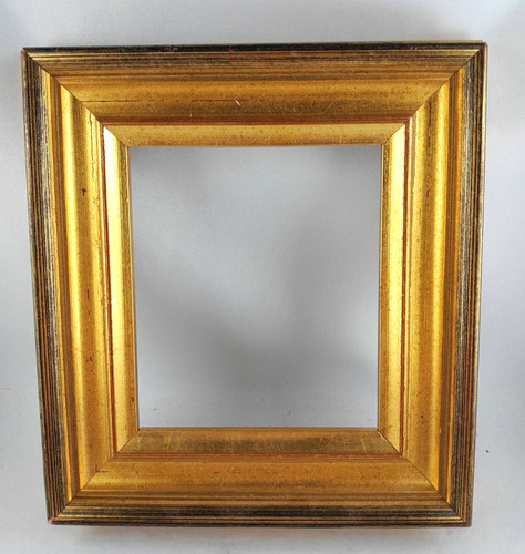 Alter holzrahmen goldfarben - alter,