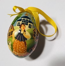 Osterei handbemalt Ostern W