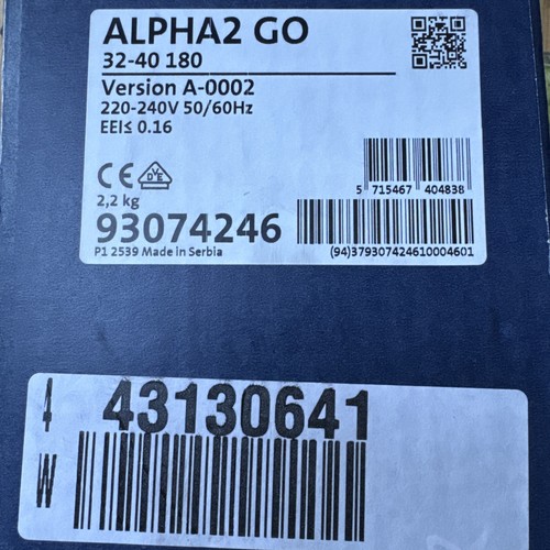 Grundfos alpha 40 180 - alpha, 32-40