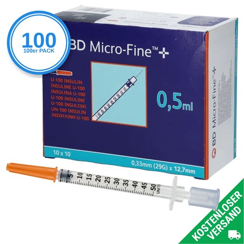 Micro fine insulinspritze - bd,