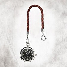 Regent Herren Taschenuhr P-38 Quarz Ziffernblatt schwarz URP038