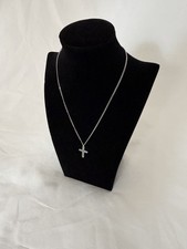 Swarovski Halskette Kreuz Aus