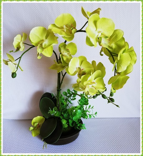 Kunstblumen orchidee - kunstblumen,