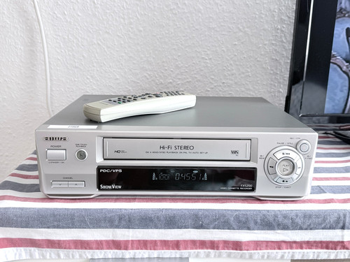 Vhs vcr aiwa fx5200 - vcr, hifi