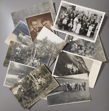 Alte Fotos Postkarte-Foto 13 x Postkarten Gruppenfoto, Hochzeitfoto etc. Vintage