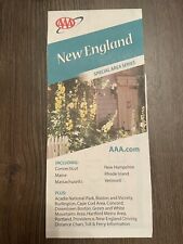 Straßenkarte USA New England Neuengland Roadmap Landkarte