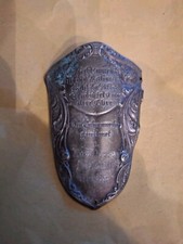 1.Weltkrieg,  Silberplaketten