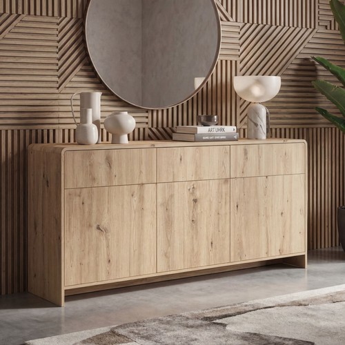 Sideboard eiche dekor 155cm - sideboard,