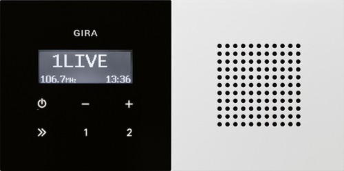 Gira unterputz radio - unterputz-radio, rds