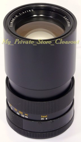 Leica elmar 180mm - elmar-r, e55