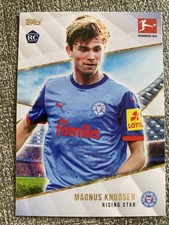Topps Bundesliga 2023/24 Rising Star Magnus Knudsen Holstein Kiel