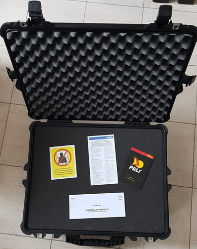 Peli case 1600 mit - peli, schaum