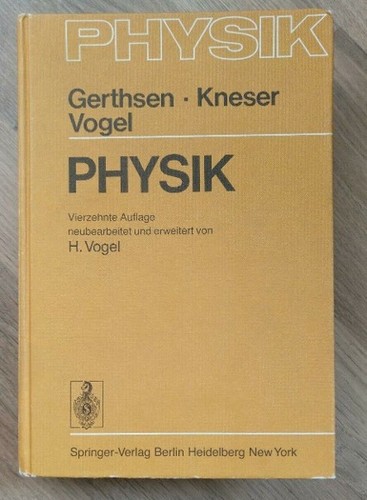 Gerthsen kneser vogel physik - gerthsen,