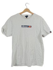 Ellesse Herren T-Shirt Gr. 50/L Casual Beige Logo-Print