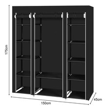 12 fächer Kleiderschrank