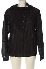 ELKONT Langarm-Bluse Damen Bluse Gr. DE 40 schwarz Casual-Look