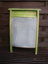 Altes Waschbrett  Holz mit