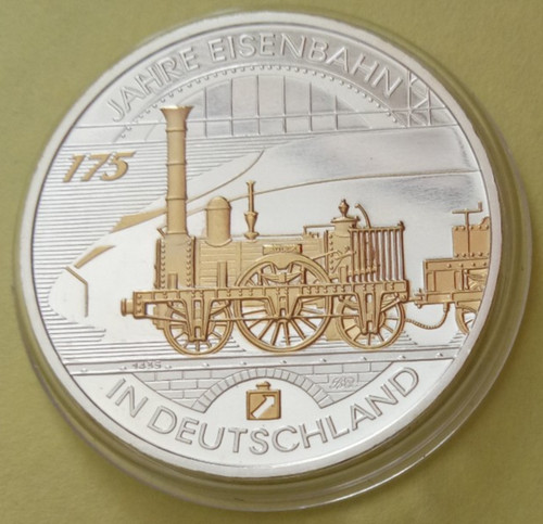 Euro silbergedenkmünze - 10,
