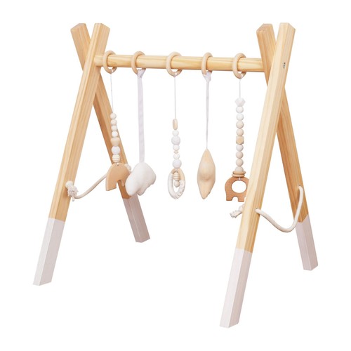 Baby spielebogen aus holz - aus,