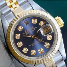 Rolex Datejust Two-Tone Blue