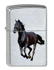 Zippo Feuerzeug Black Horse 2002055 NEU&OVP