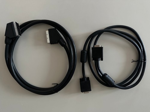 Monitor kabel set scart - pc-/,