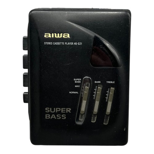 Aiwa g21 stereo cassette - aiwa, hs-g21