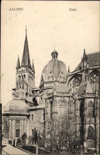Alte aachen im - im, rheinland