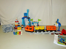 Lego Duplo elek. Eisenbahn 10875 Güterzug  Hafen Schienen Weihnachten  Geschenk